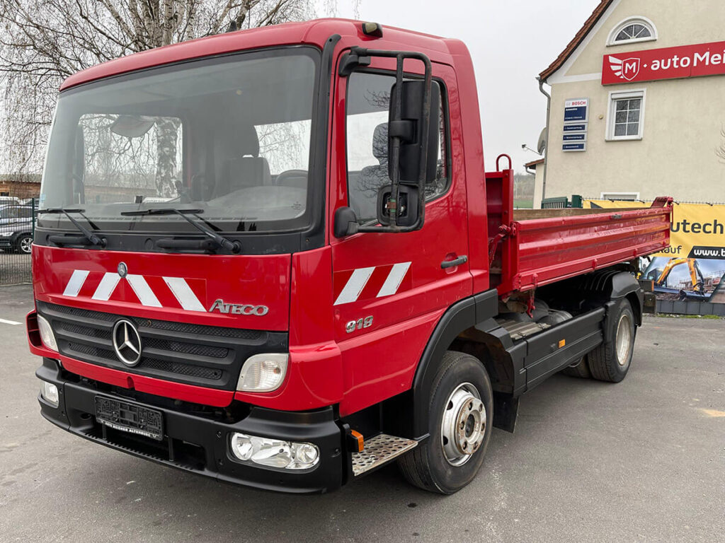 Mercedes Atego - Kipper - Bautechnik Meißner